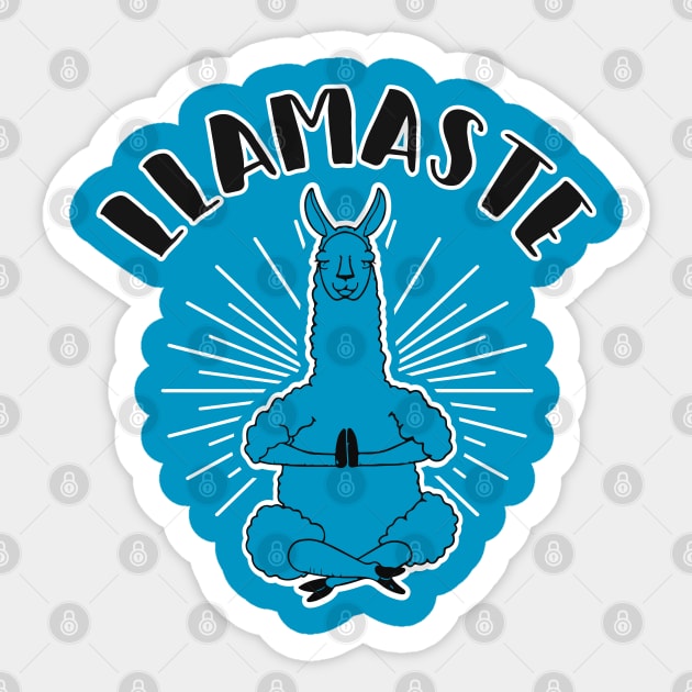 Llamaste Sticker by Alema Art